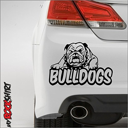 myrockshirt French Bulldog Aufkleber 25 cm, Autoaufkleber, Wandtattoo, Fliesenaufkleber, Tattoo, Vinyl, Realistisch, Sticker