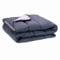 Pikolin Home - Piumino Reversibile 300 gr - Imbottitura Nordica Bicolore - Per Letto da 150 - Tocco Piuma, Caldo, Traspirante, Colore Grigio Chiaro/Grigio Naturale, 240 x 220 cm