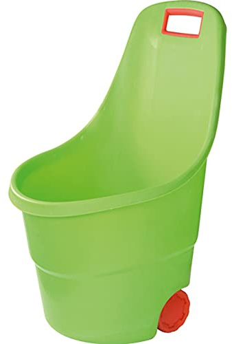 KL-Toys Spielzeugkarre 3er Set / Inhalt: 48 Liter / Spielzeug, Kleinteile oder Sand Lassen Sich mit Dieser Karre transportieren / Farbe: grün