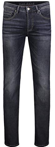 MCA Herren Arne Straight Jeans, per Pack Grau (Authentic Dark Grey Blue H862), W38/L34 (Herstellergröße: 38/34)