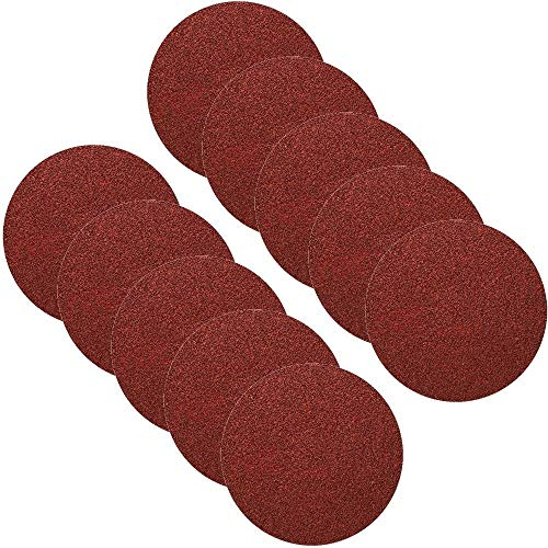 50x Klettscheiben Ø 180mm ohne Loch Körnung 40 Klett Schleifpapier Exzenterschleifer Schleifscheiben Klettschleifscheiben Klettbefestigung ungelocht Exzenter