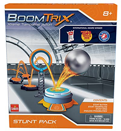 BoomTrix Stunt Pack, GL60101, Xtreme Trampolin Action für Kinder ab 8 Jahren, Multi
