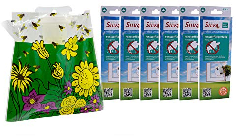 Silva Monitoring Fliegenfalle Outdoor & Silva Fliegenfalle Transparent 36er