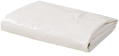 vidaXL Bâche 650g/m² 3x4m blanche résistante à l'eau Bâche de camping Bâche de sol