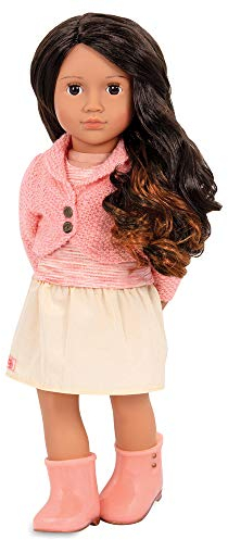 Our Generation - Puppe Maricela mit rosa Strickjacke 46cm BD31233C1Z Bunt
