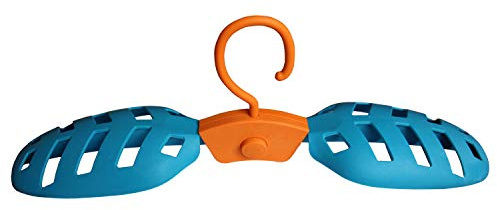 4boarder HANGy orange blau Kleiderbügel Mehrzweck Bügel für Neoprenanzüge Tauchanzüge Shortys zusammenklappbar