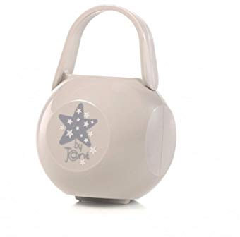 Porte-tétine Jane Étoile Taupe