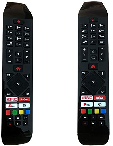 Mando a distancia de repuesto para Hitachi Smart TV RC43141 RC43140, no requiere configuración