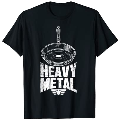 Ustensiles de cuisine en fonte lourde chef drôle de cuisine T-Shirt