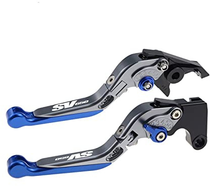 Kupplung Bremshebel Für Suzuki SV 650 SV650 SV650X 2016-2021 Motorrad CNC Klappbare Ausziehbare Kupplungshebel Bremshebel Einstellbar (Color : A)