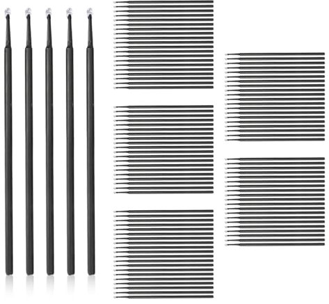 Penna Ritocco Carrozzeria, Penna per Ritocco Auto, Penna Ritocco Carrozzeria Auto, Penna Ritocco Vernice Auto, Penna per Ritocco Auto, Penna Riparazione Graffi Auto per Ritocco, 100 Pezzi (Nero)