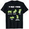 T-Rex Yoga Posen Dinosaurier Achtsamkeit Meditation Dino T-Shirt