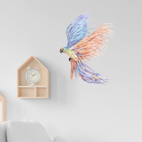 astylishome Wandsticker Kinderzimmer Wandtattoo Vögel Abziehen und Aufkleben Wandaufkleber für Schlafzimmer Wohnzimmer Flur Küche Fenster Deko Wanddeko 1415