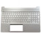 Replacement for HP 15T-DY 15-DY 15-EF 15Z-EF 15s-eq 15s-fq 15s-er 15s-fr Palmrest Upper Case Non-Backlit Keyboard Assembly Silver L63578-001 M17184-001