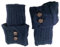 HINAYOSAN Beinstulpen für Damen und Mädchen, kurze Knöpfe, Beinstulpen, Winter, Herbst, Häkeln, gestrickt, warme Stiefelstulpen, einfarbig, elastische Socken-Topper, marineblau, 38