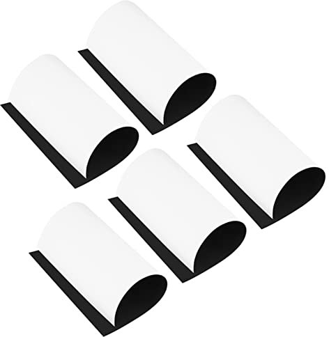 Packung mit 5 Bögen magnetischer Tintenstrahldrucker, A4, bedruckbares Fotopapier, magnetisches Papier, bedruckbar, 8,5 x 11, 30 x 22 x 2 cm