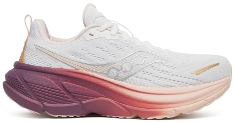 Saucony Hurricane 25 Herren-Sneaker, Weiß/Cameo, 5