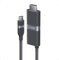 Anker Nano USB-C to HDMI Cable Adapter with PD Fast Charging Port, 4K@60Hz HDMI to USB-C Cable, Sustainable with Advanced Shielding, Thunderbolt 5/4/3, for MacBook, iPhone 16/15, HD TV (0,9m, 140W)