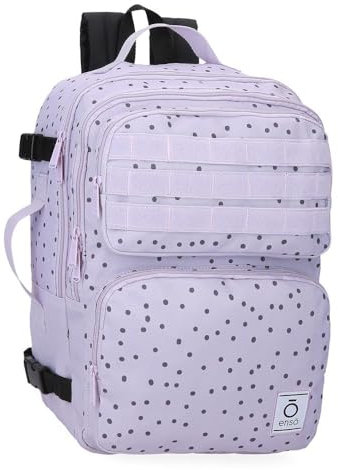 Enso Fleur Mochila Portátil 15,6 Pulgadas Multicolor 28x40x20 cms Poliéster by Joumma Bags