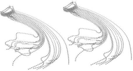 VALICLUD 2pezzi Fermagli Per Per Accessori Clip Per Acconciature Brillanti Per e Matrimonio