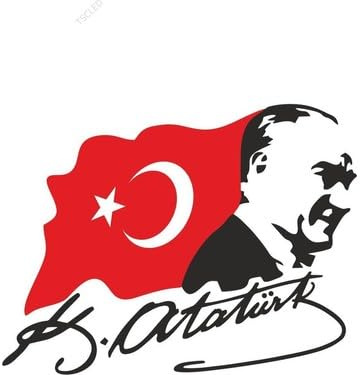 Mustafa Kemal Atatürk Türkei Türken Aufkleber Sticker Autoaufkleber
