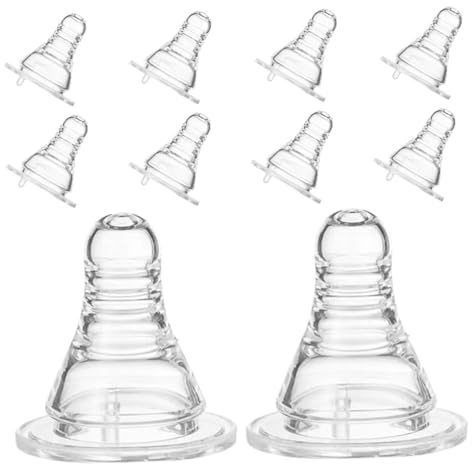 BESPORTBLE 10pcs Beer Bottle Nipple Caps for Parties Food-grade Plastic Drink Accessories Unisex Drinking Game Tops for Adult Gatherings and Celebrations