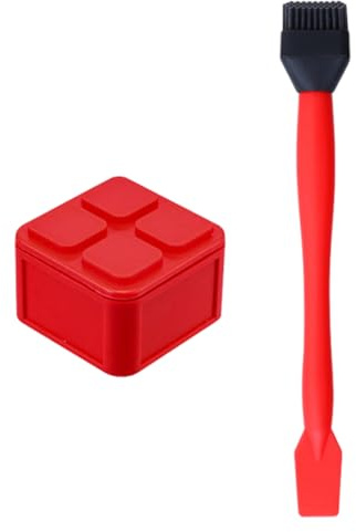 Rolle für Holzleim, Applikator-Set mit Pinsel für Klebstoff, tragbares -Set mit Behälter und Silikon für Haushaltsreparaturen, Möbel, Bastelarbeiten