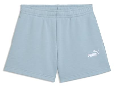 PUMA Girl's Ess Small No.1 Logo Shorts Tr G Knit Shorts, seafoam, 9-10 Jahre