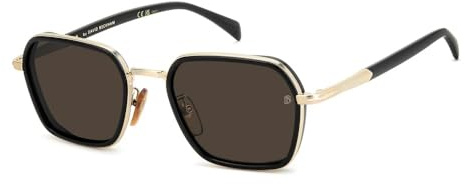 DAVID BECKHAM Sonnenbrille DB 1194/G/S Gold Black Metall 53 mm Herren