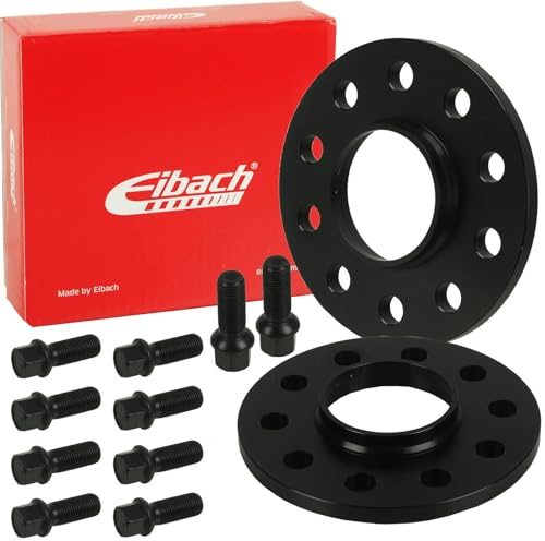 Eibach Pro-Spacer 24mm Spurverbreiterung Schwarz | S90-2-12-003-B + 10x S1-6-14-50-40-17-B für Passat B7 B8
