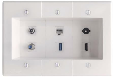 WallConnect® - Système de prise basse tension et fibre optique – la dernière prise de données dont tout le monde a besoin