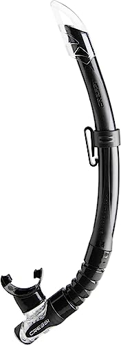 Cressi Schnorchel Gamma Tauchmasken, Schwarz, Uni