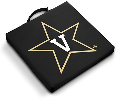 Logo Brands NCAA Vanderbilt Commodores Unisex Adult Bleacher Stadium Cushion, One Size, Team Color