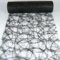 N/A 1m Sizoweb® Original Tischband Tischläufer Tischdeko Faserseide 30cm, Farbe:schwarz