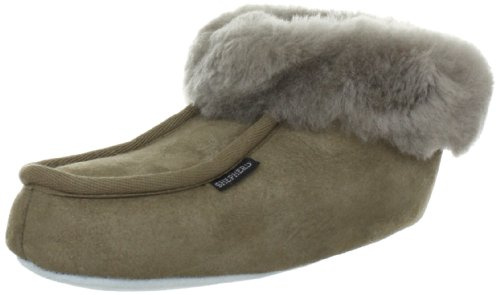 Shepherd of Sweden - Moa Lammfell-Hausschuhe - Damen - 100% Echtes Lammfell - Bequem - Weich und warm - Flauschig - Größe 39