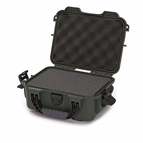 Nanuk 904 Wasserdichter Hartschalenkoffer Mit Plüschschaumeinlage - Olive