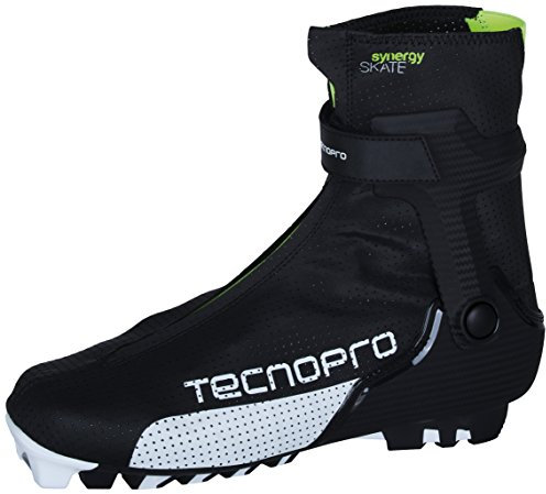 TECNOPRO Synergy Skate Langlaufschuhe SCHWARZ/GELB 35