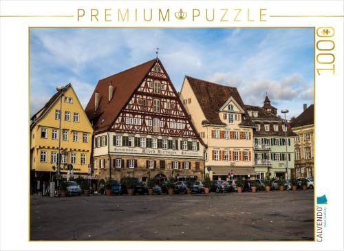 CALVENDO Puzzle Esslingen am Neckar | 1000 Teile Lege-Größe 64 x 48 cm Foto-Puzzle für glückliche Stunden