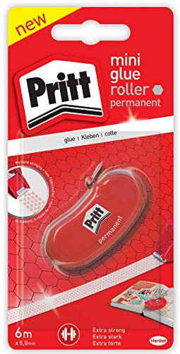 PRITT Rollers de colle MINI ROLLER PERMANENT 5.0 mm x 6 m Blister