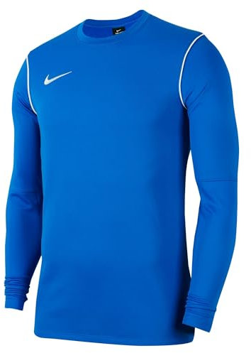 Nike BV6901 Y NK Dry PARK20 Crew Top Sweatshirt Boys Royal Blue/White/White XS