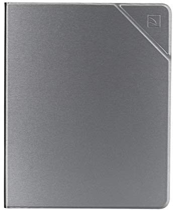 Tucano - Metal Custodia Cover Protettiva Compatibile con iPad PRO 12.9 2020, iPad PRO 4th Gen/iPad PRO 3rd Gen, alloggio Apple Pencil, Grigio Siderale