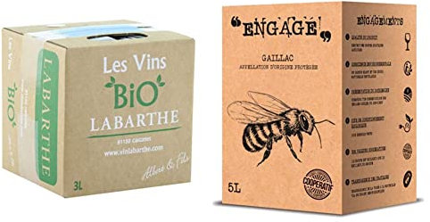 Bio Bib Vin Rosé - AOC Gaillac, 3 L