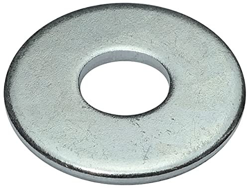 AERZETIX - Lot de 500 Rondelles Plates Larges - M5/Ø15mm - Acier Zingué - DIN 9021-140HV