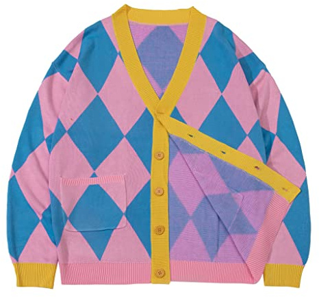 MyheroCos Anime Cardigan Sweater Warm Jacket Costume Unisex Knitted Coat