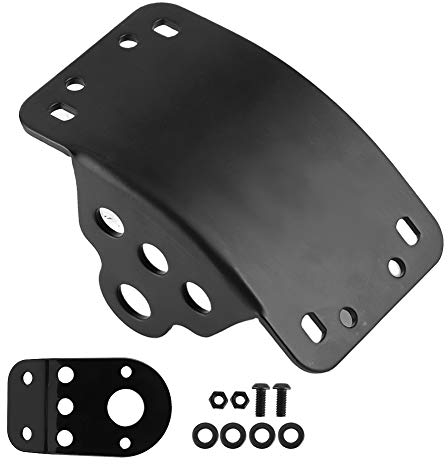 Seitlicher Kennzeichenhalter, Yosoo Seitlicher Kennzeichenhalter-Rücklichthalter-Kit Ersatz für Cruiser/Bobber/Chopper-Motorrad mit 3