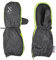 maximo Jungen Thermo Fausthandschuhe Reflektdruck schwarz/grün Gr 3 (5-6 Jahre) 28303-997176