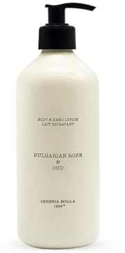 Cereria Mollá | 1899 Bulgarian Rose & Oud - Crema Idratante Corpo e Mani 500 ml
