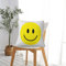 BBAUER Kissenbezug 45x45cm Dekorativer Überwurf Kissenbezüge,Gelbes Lächeln Smiley Happy Face Emoji Cartoon Emoticon Rundes Lachen,Heimdekoration quadratisch Kissenhülle 18x18 Zoll