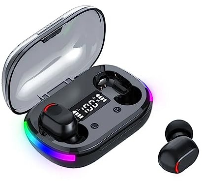 Kabellose Bluetooth 5.3 Kopfhörer AI-007 (K10) Jahr 2023 Siri Sprachassistent für iOS Wasserdicht für Dusche oder Sport Blockierung Außengeräusche Mikrofon Telefon Stereo HiFi