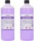 Lucemill Gel Remover | 2 x 1 Litre | Acetone Formula for UV/LED Polish, Acrylics & Tips | Professional Nail Cleaner | Salon Use | UK Made